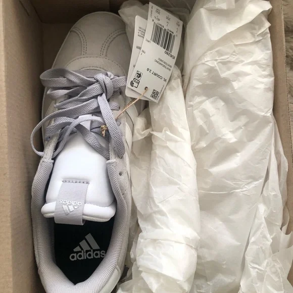 NEW Adidas VL Court 3.0 Women’s Sneakers - Picture 3 of 4